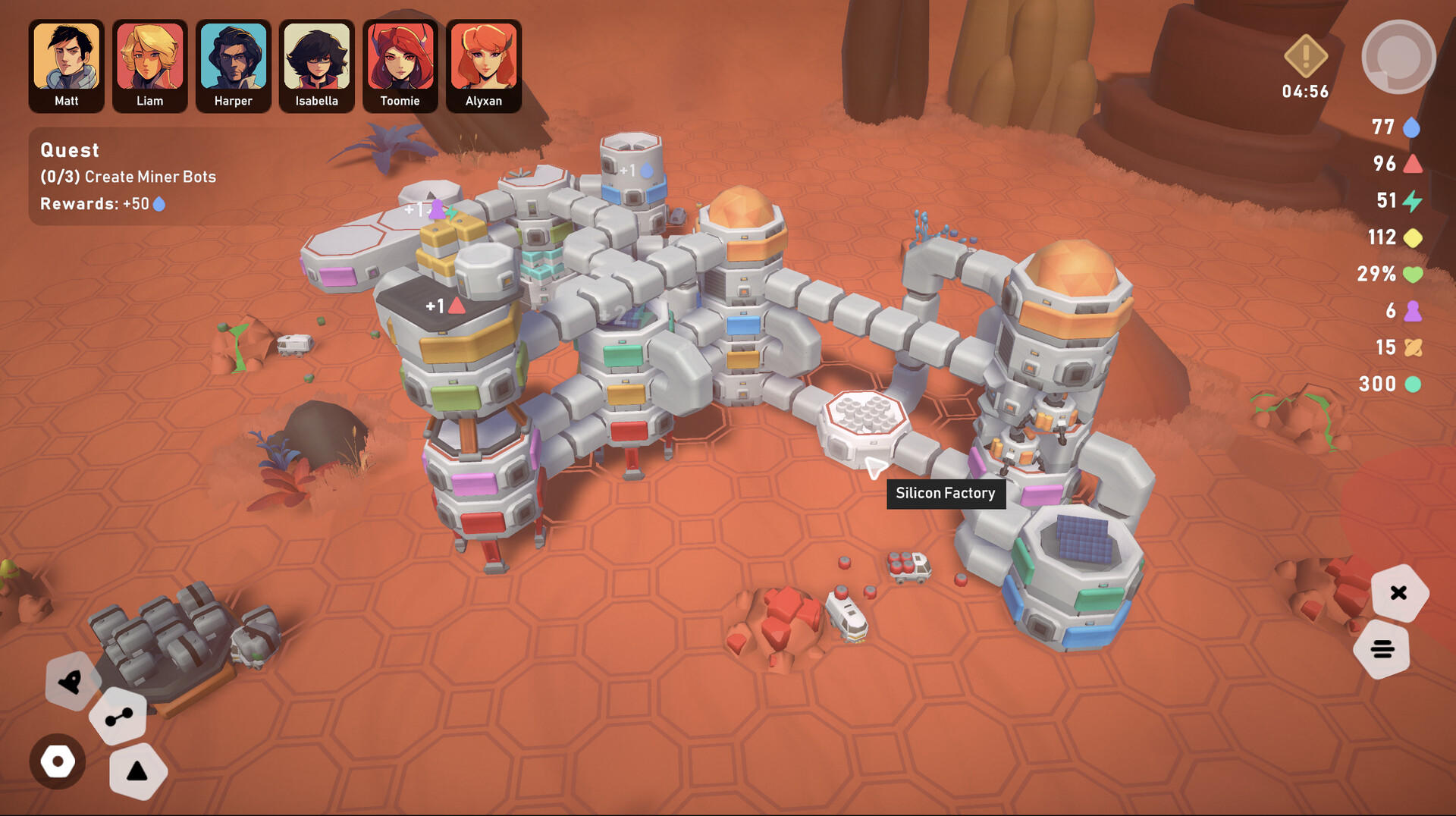 Stellar Settlers: Space Base Builder Game Screenshot