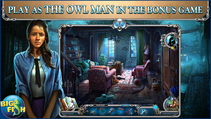 Mystery Trackers: Nightsville Horror - A Hidden Object Adventure (Full) 게임 스크린샷