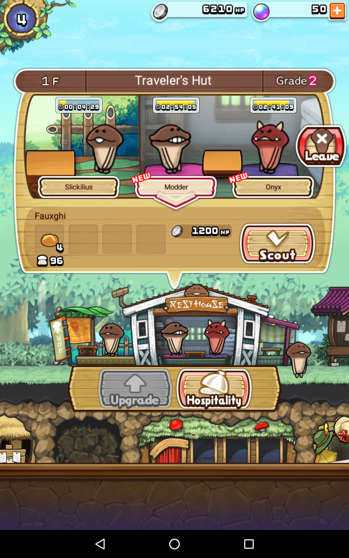 Captura de Tela do Jogo Funghi's Den