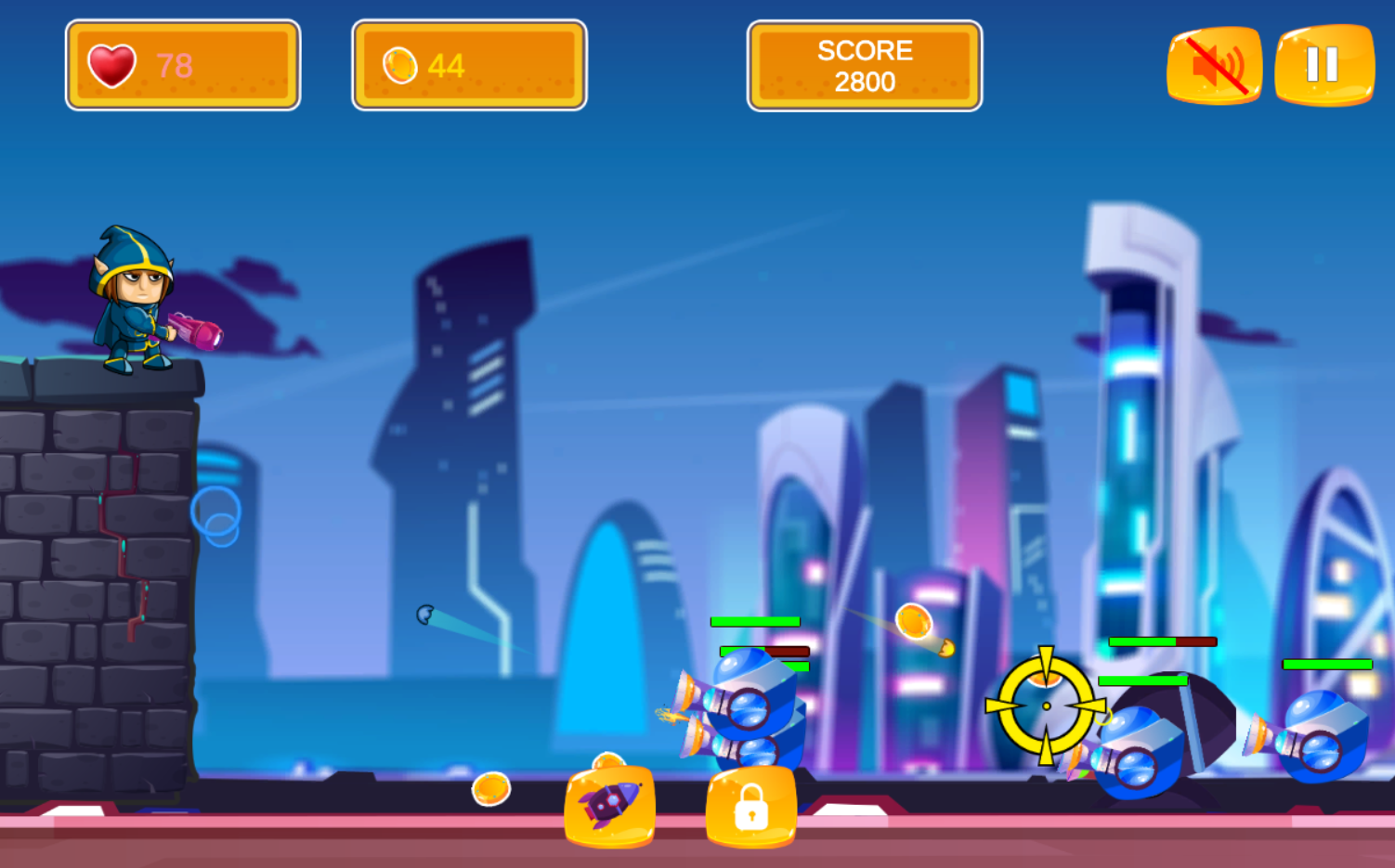 Cosmic Conflict Game Screenshot