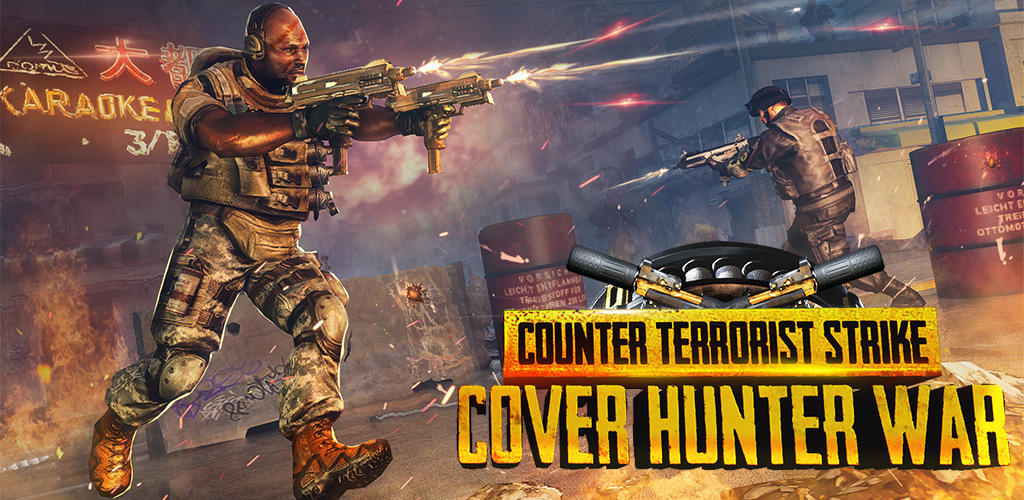 Banner of 커버 헌터 게임: 카운터 테러리스트 스트라이크 전쟁 1.1