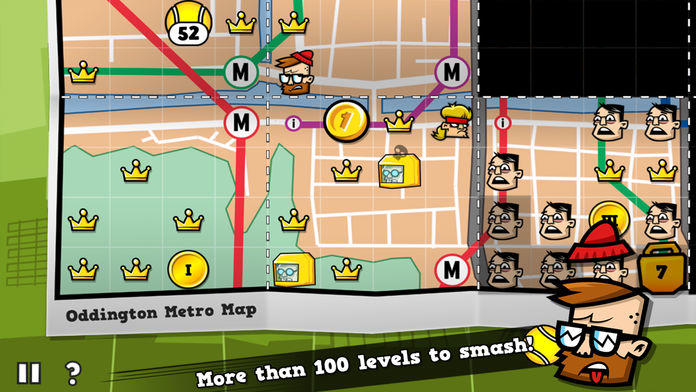 Tennis in the Face Game Screenshot