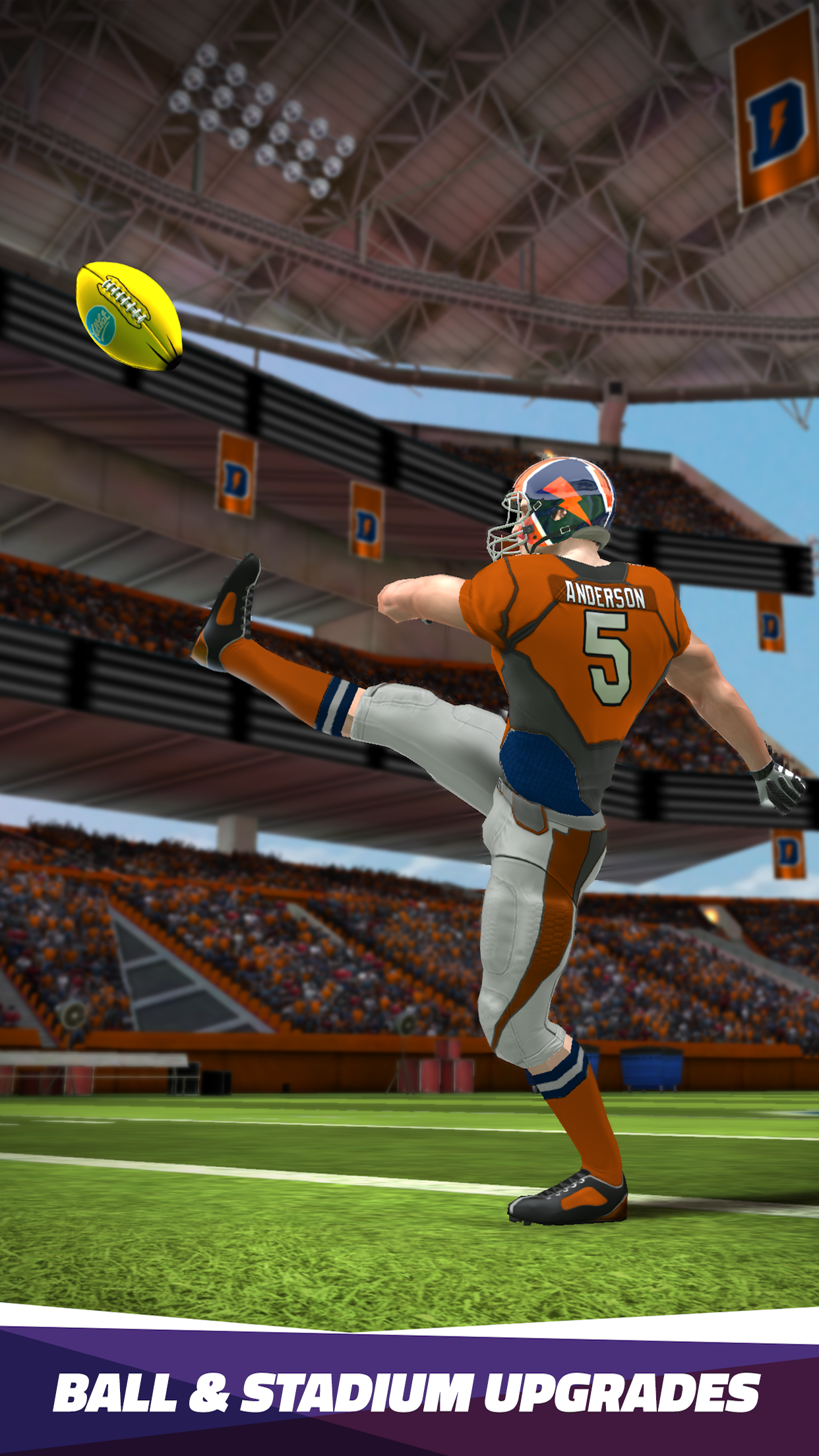 Flick Field Goal 25 Game Screenshot
