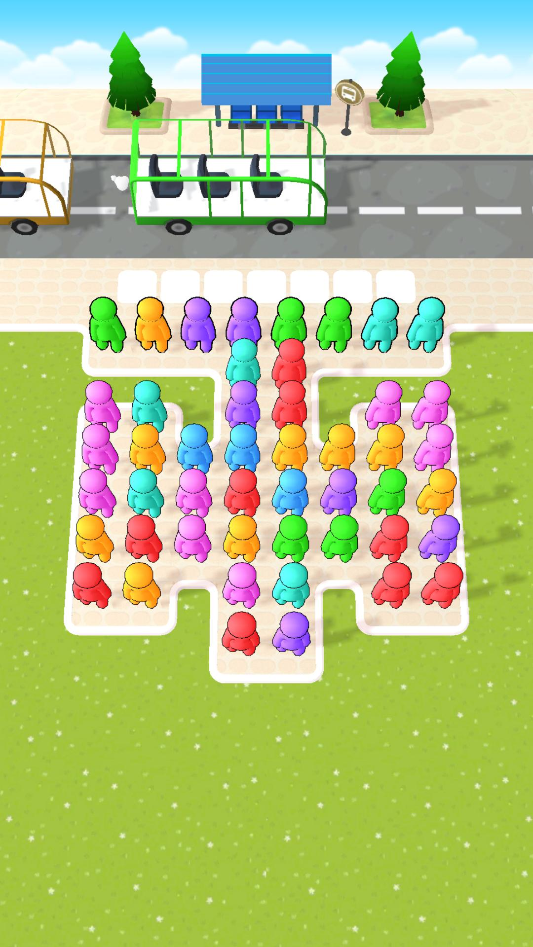 Bus Jam - Color Sorting Puzzle 遊戲截圖