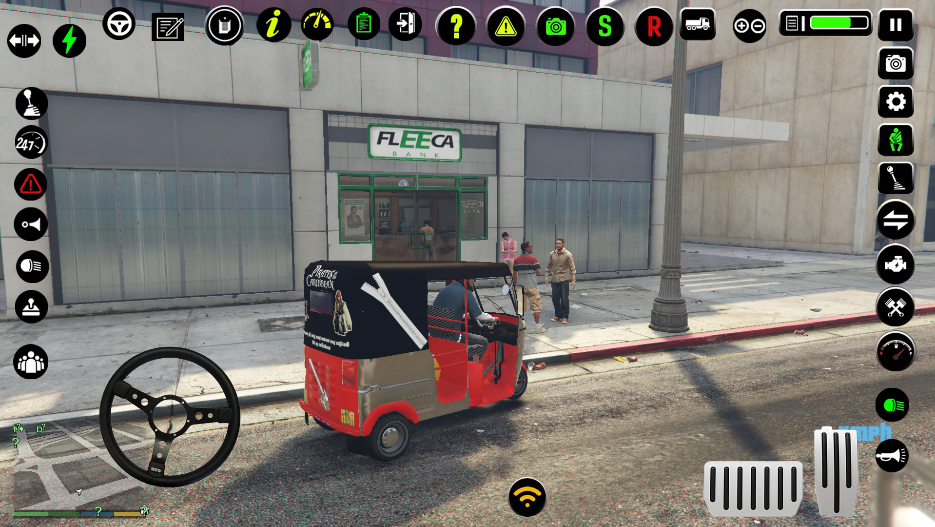Tuk Tuk Rickshaw Game Screenshot