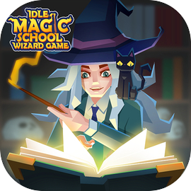 Idle magic school:Wizard game