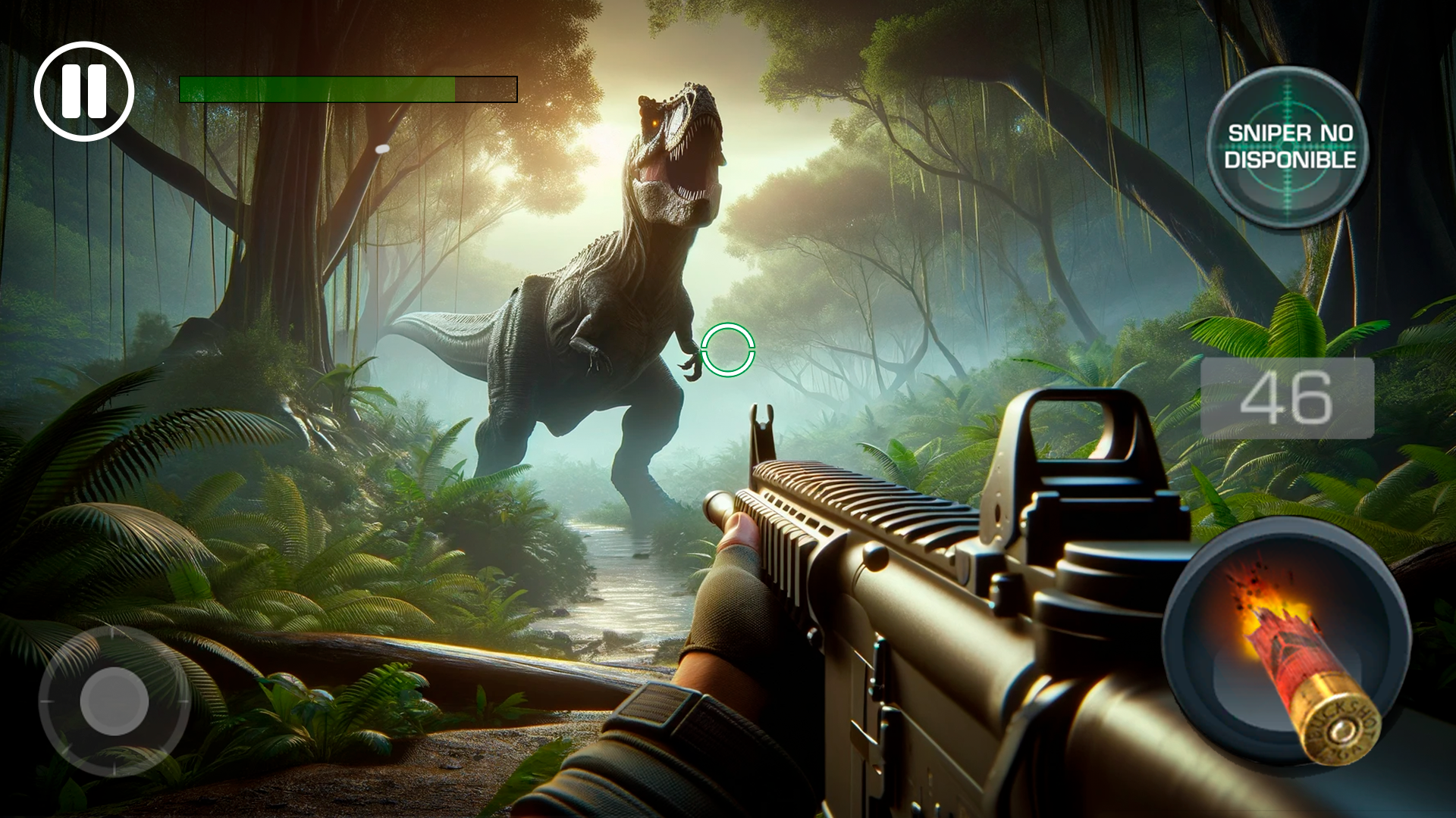 Jurassic Hunter ภาพหน้าจอเกม