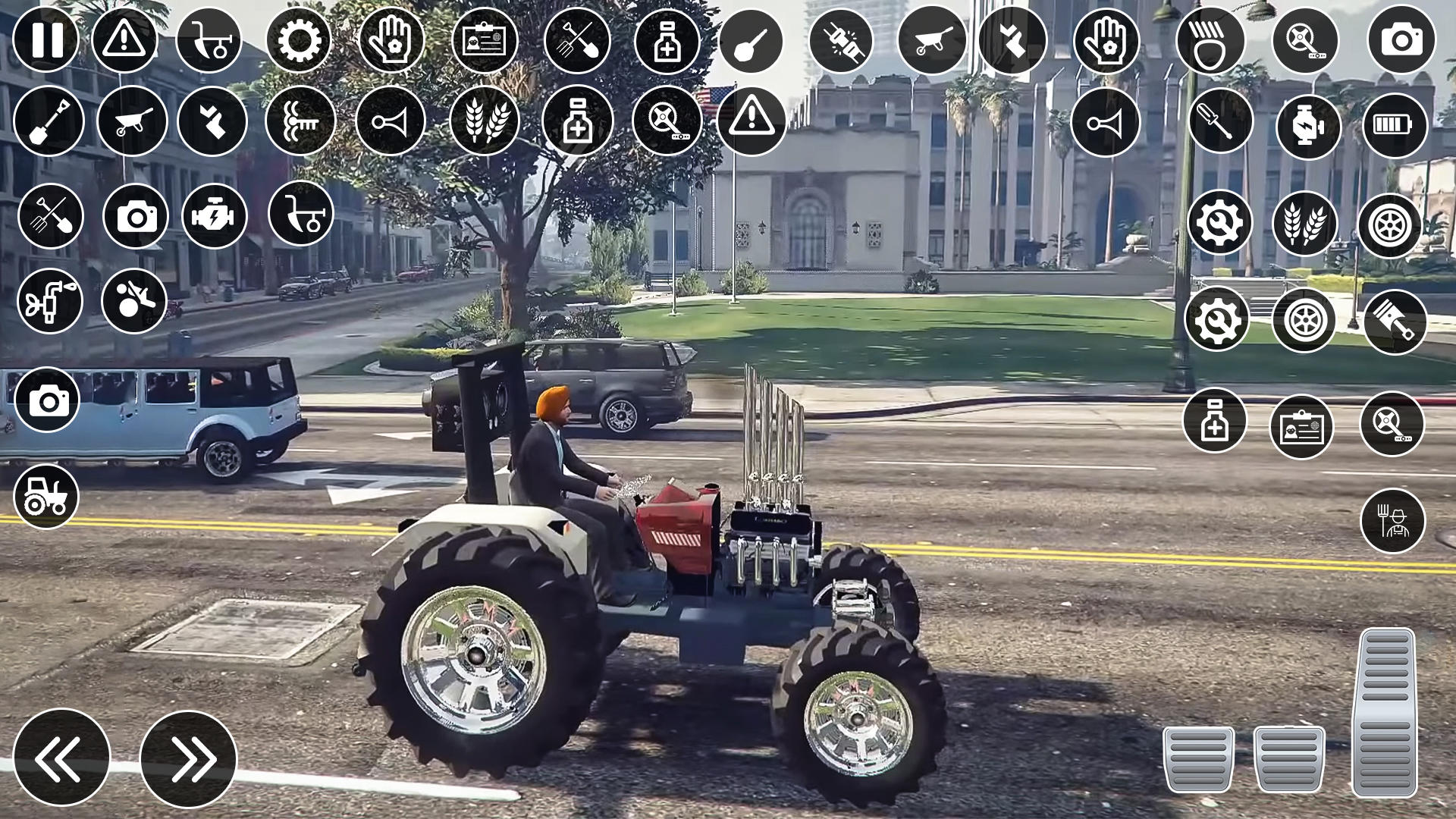 Screenshot 3 of Indian Tractor Farming Game 3D 