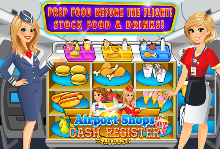 Airport Simulator Cashier FREE Game Screenshot