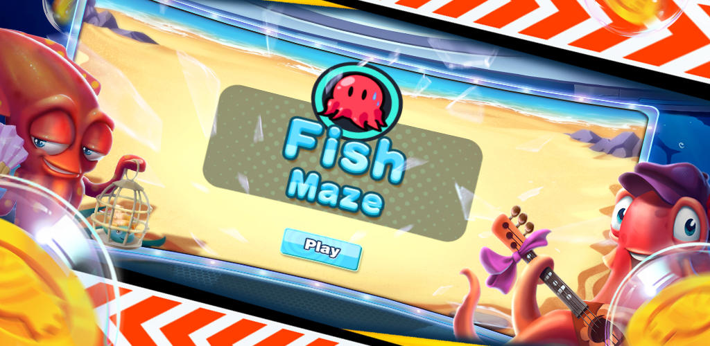 Octopus fish maze screenshot