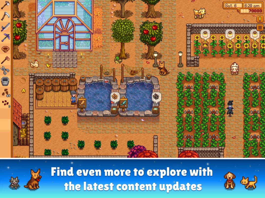 Stardew Valley ภาพหน้าจอเกม