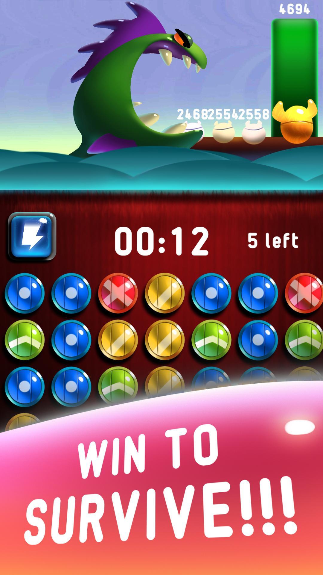 Cuplikan Layar Game Viking Pop: Battle Royale Puzzle