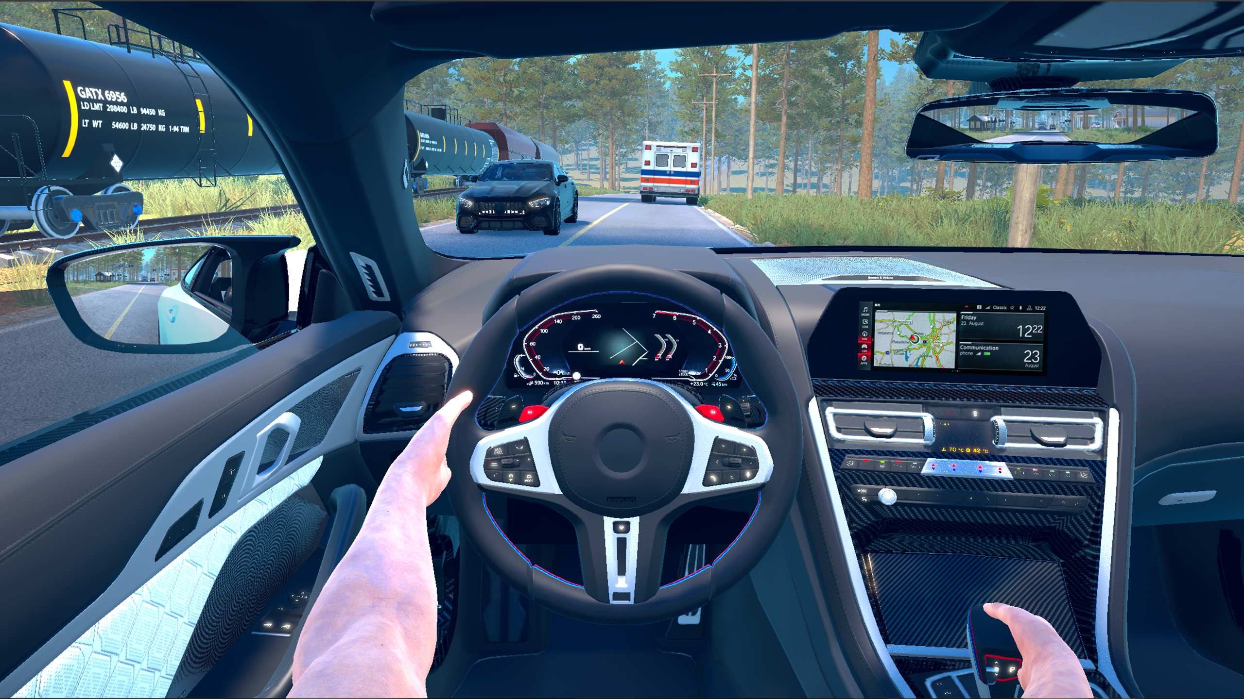 Driving School Simulator Game Screenshot