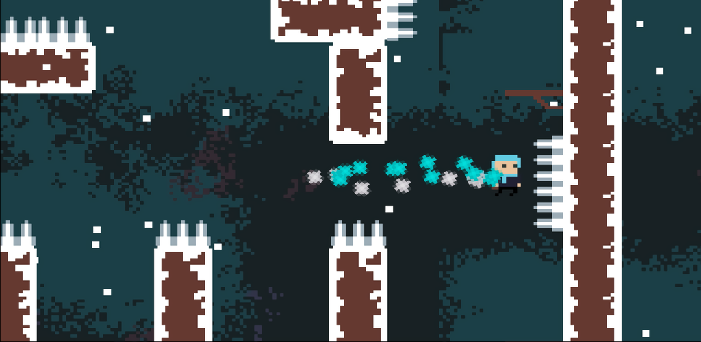 Screenshot of PLANA pixel game