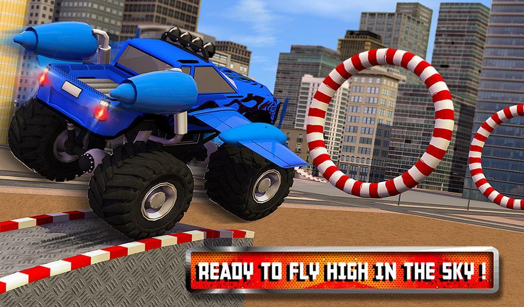 Flying Car Stunts 2016 ภาพหน้าจอเกม