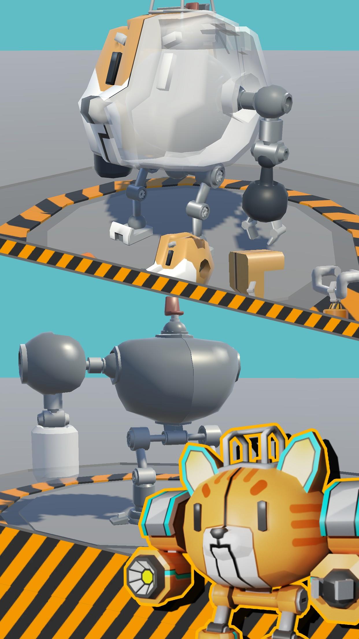 Dogbot VS Catbot Game Screenshot