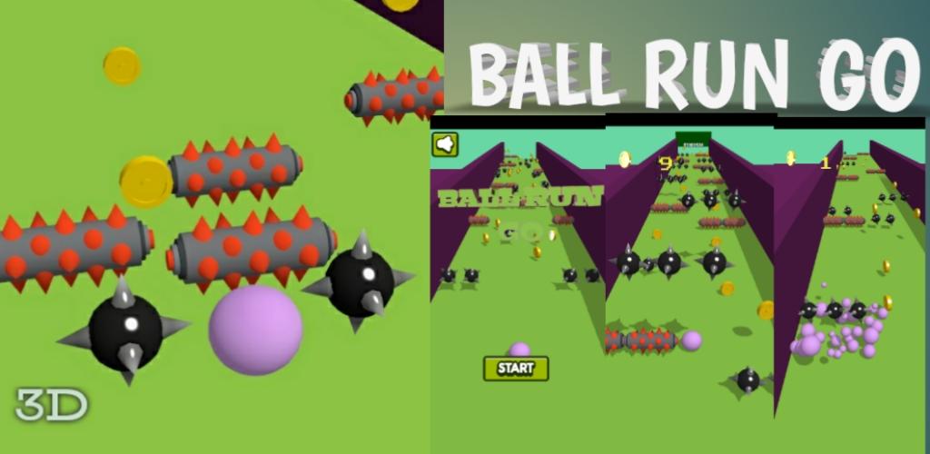 Screenshot dari video BALL RUN GO