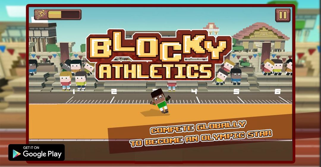 Blocky Athletics(Unreleased) 게임 스크린 샷
