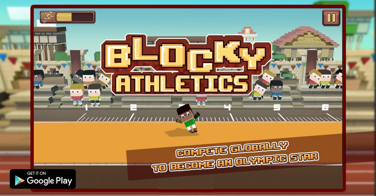 Blocky Athletics (Unreleased) Game Screenshot