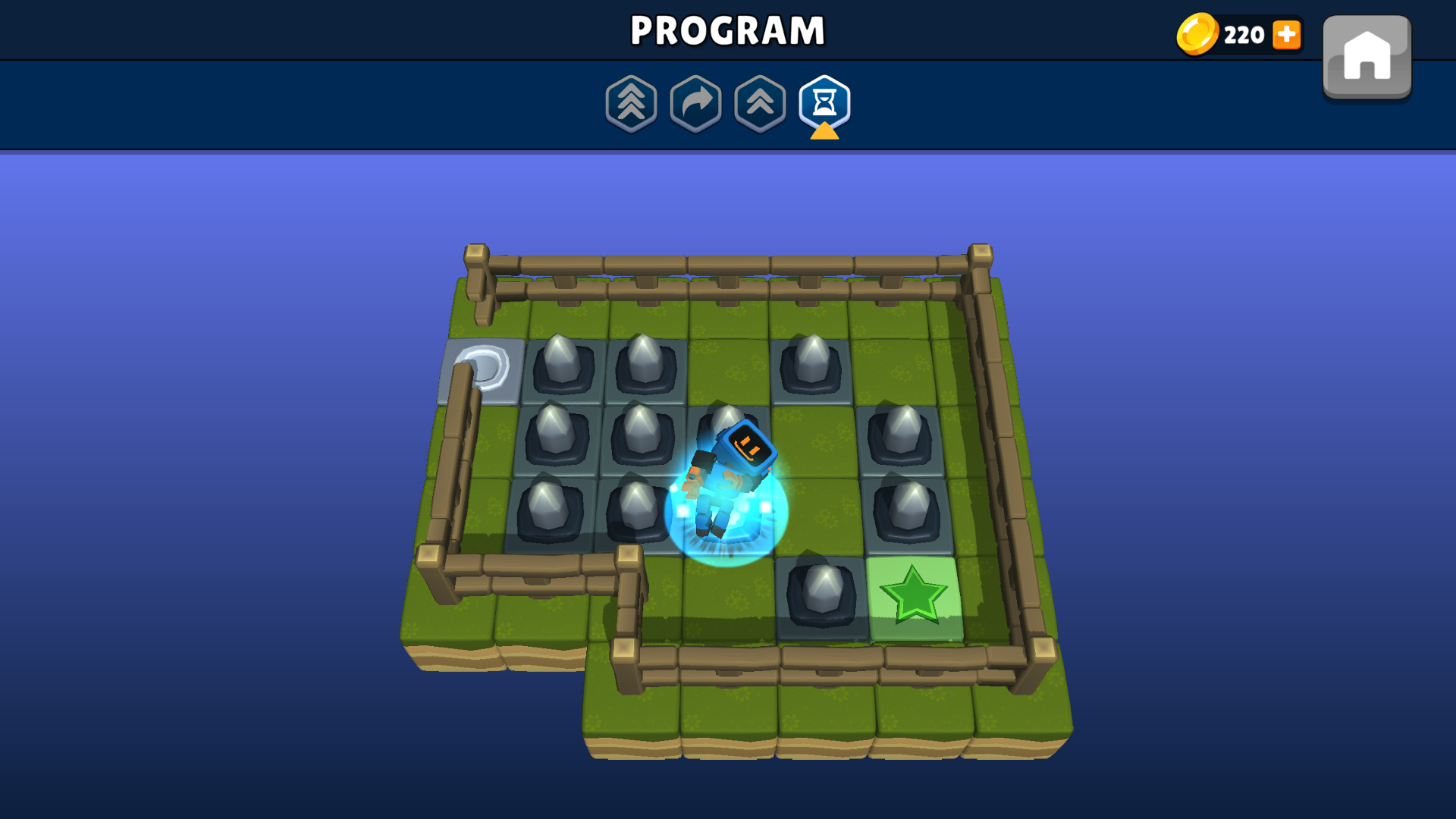 Скриншот игры Go Go Robot - Puzzle Adventure