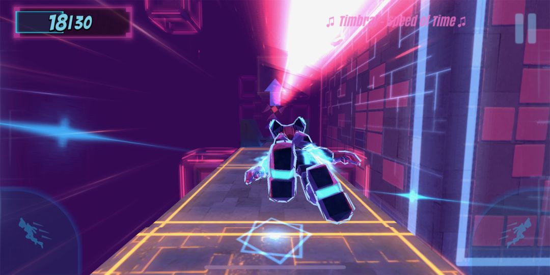 Synthwave Run screenshot game