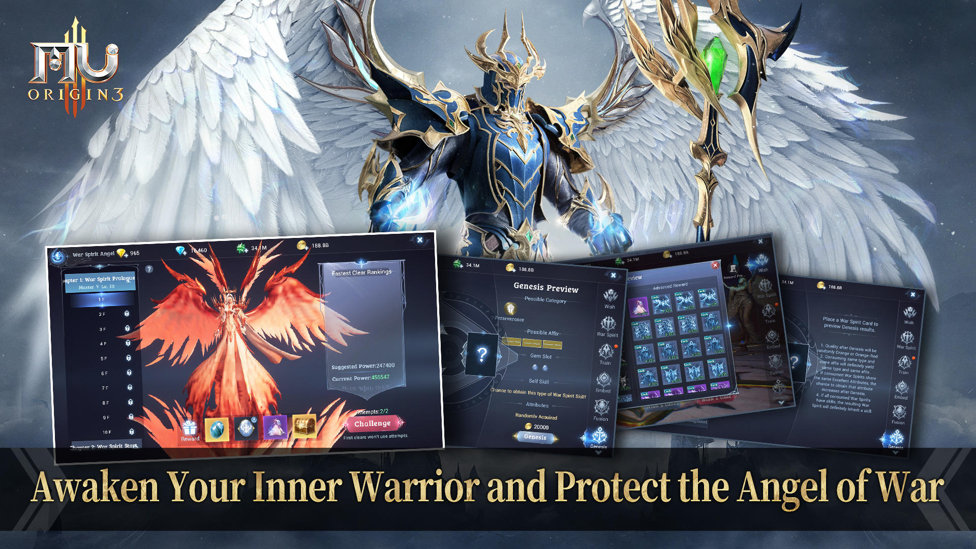 MU ORIGIN 3:Necromancer Game Screenshot