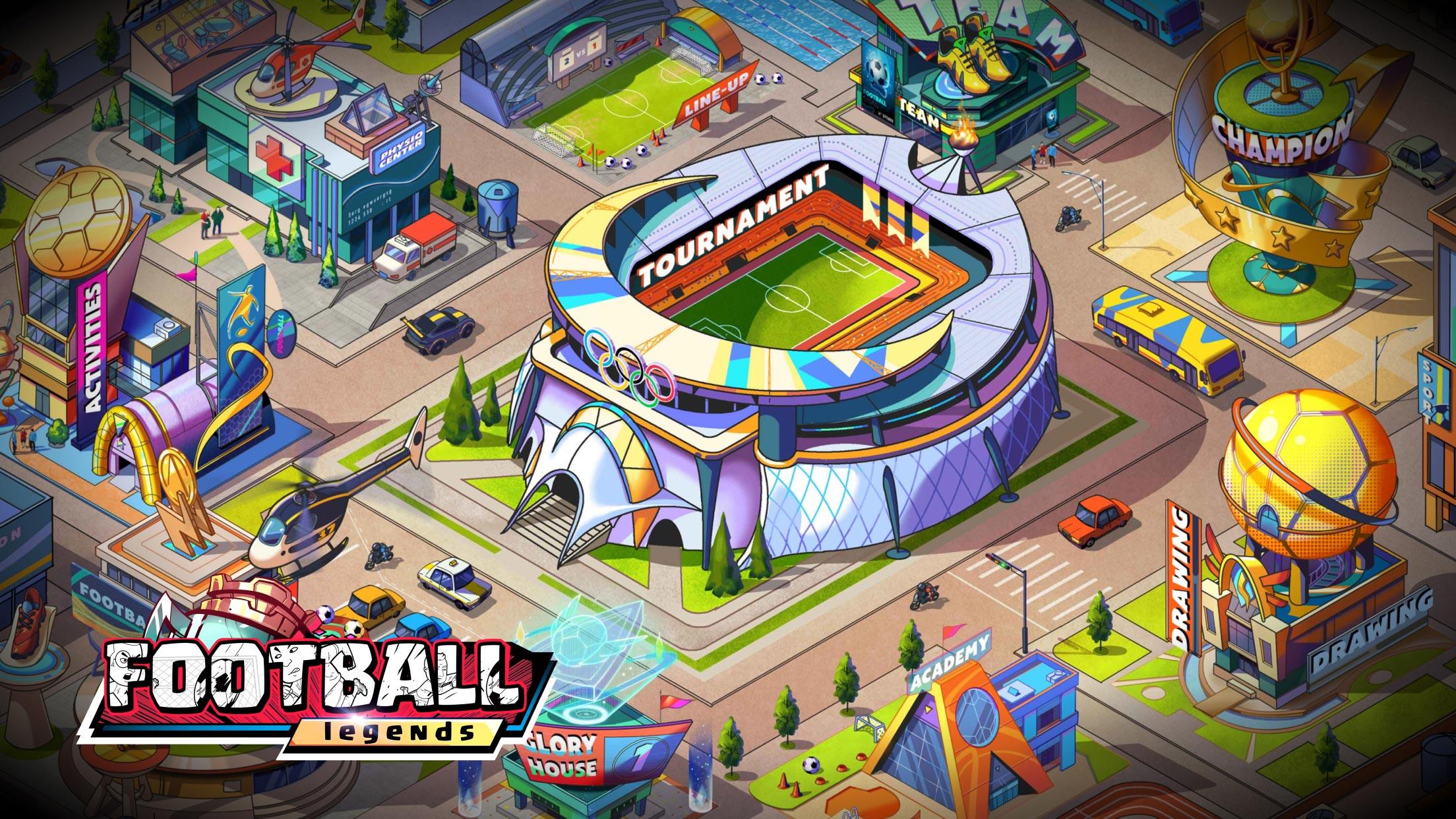 Screenshot of Football Legends - Soccer Game
