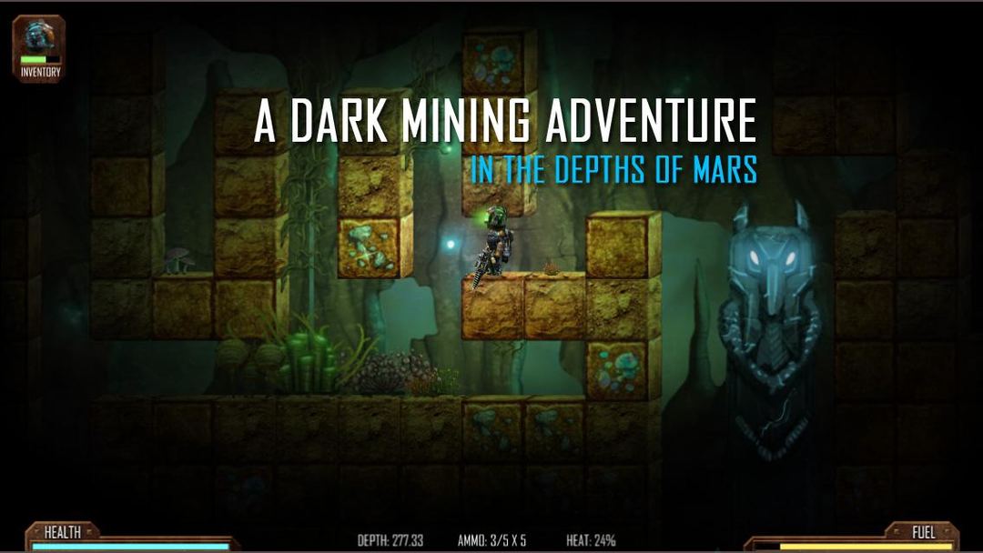 Screenshot of Mines of Mars Scifi Mining RPG