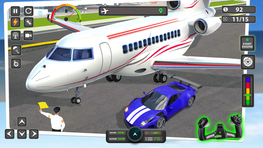 Airplane Pilot Car Transporter ภาพหน้าจอเกม