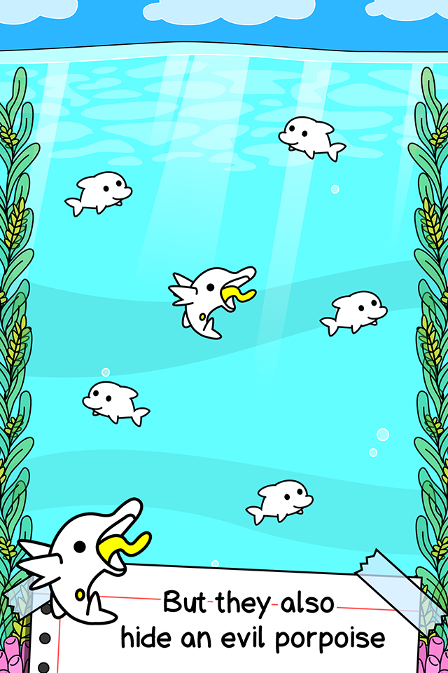 Dolphin Evolution: Idle Mutant Game Screenshot