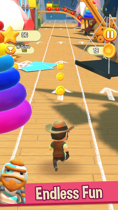 Toy Dash: Endless Game Game Screenshot