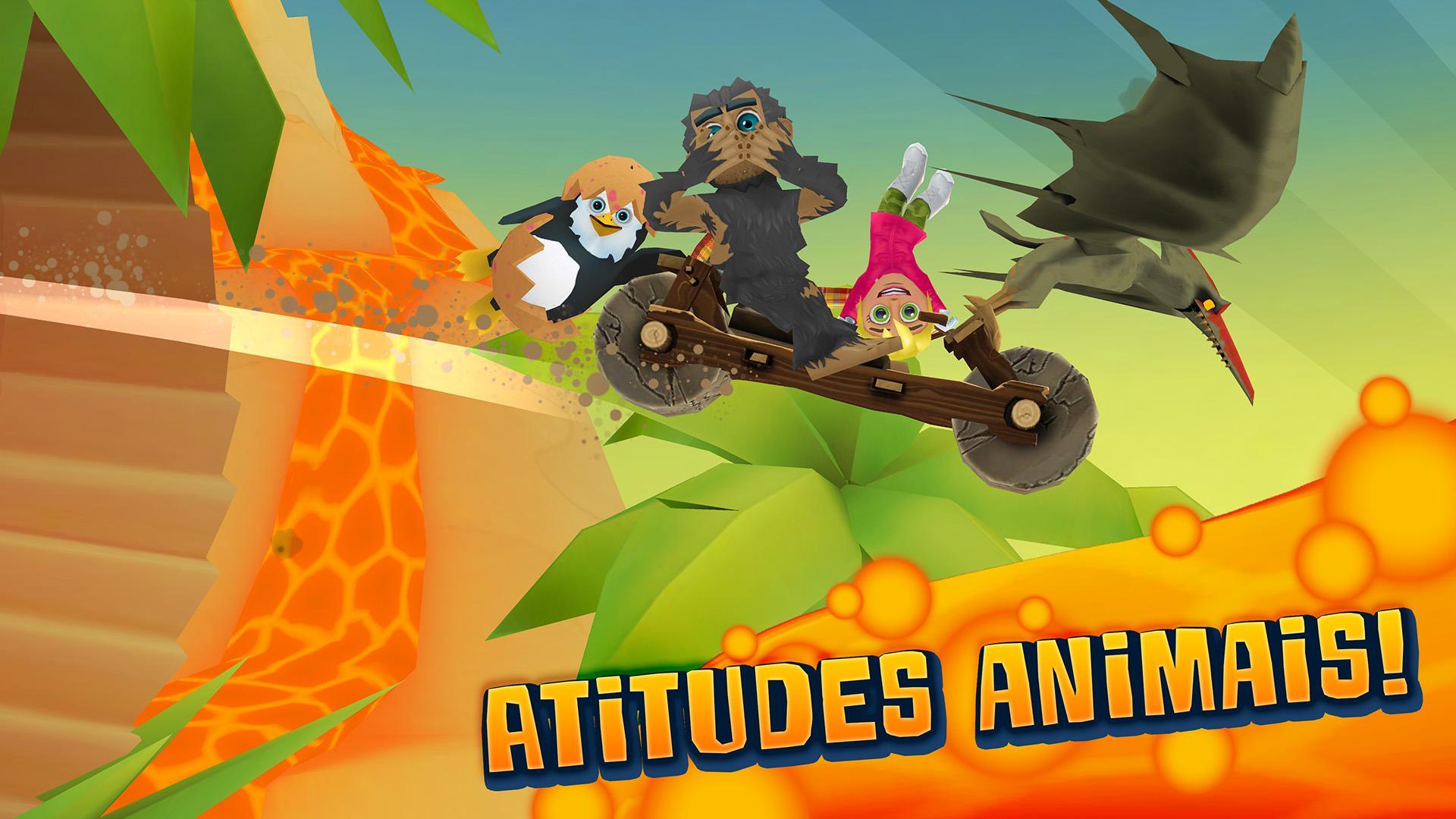 Captura de Tela do Jogo Ski Safari 2