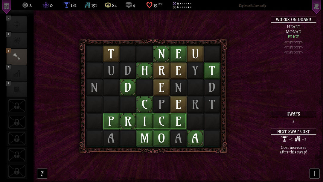 Words of Yendor screenshot game