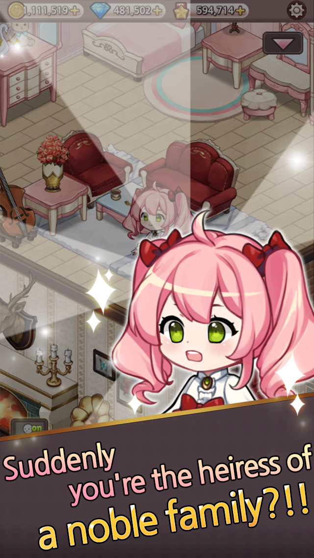 Cuplikan Layar Game Noble Girl: Decorate a Vacatio