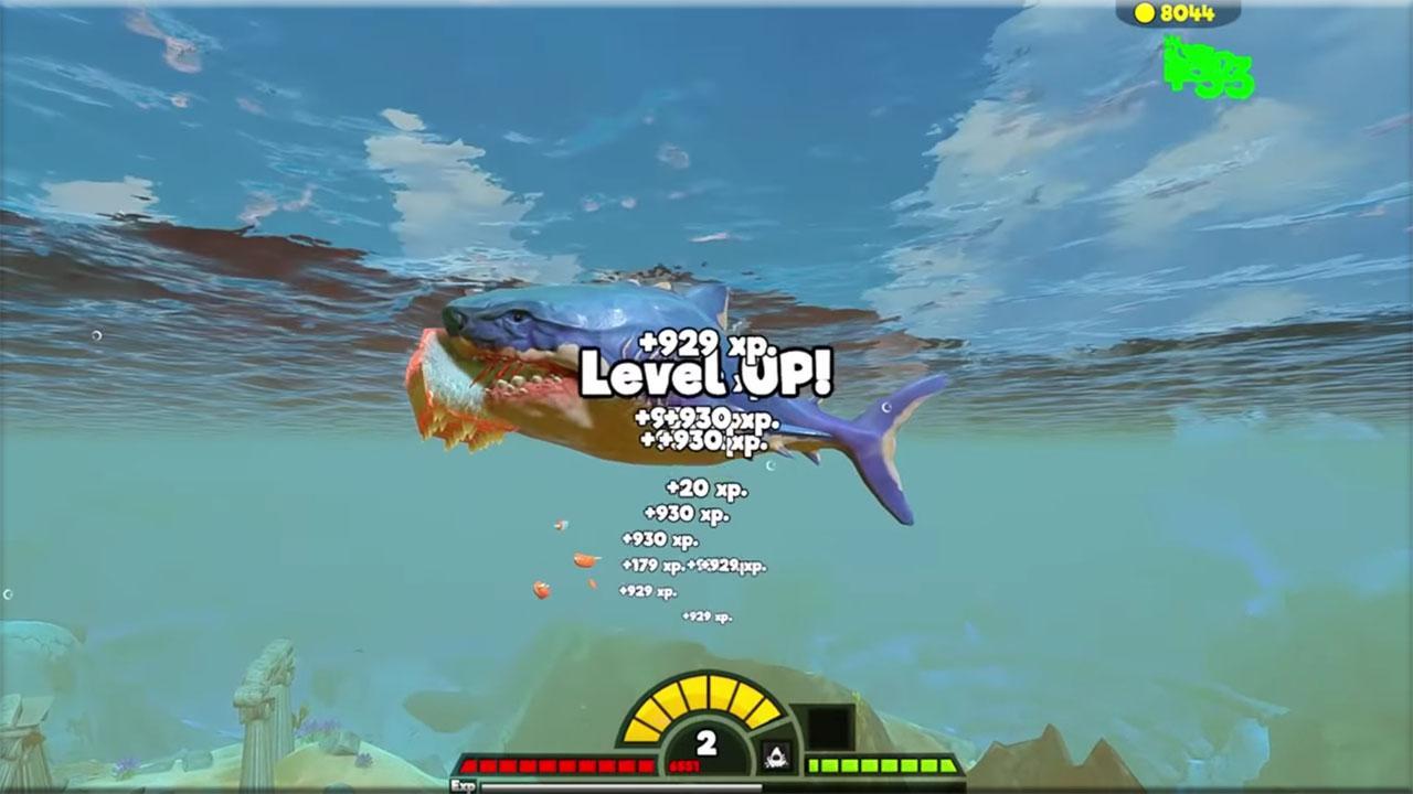 Screenshot 1 of 피드 성장 괴물 물고기 모험 