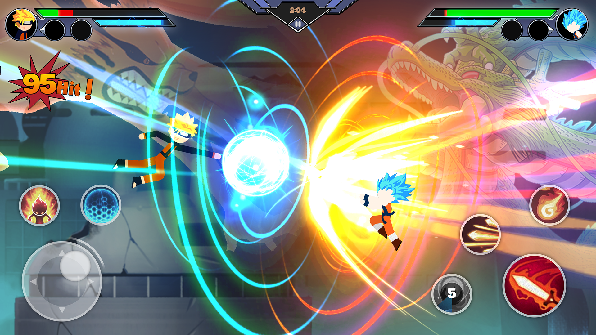Battle Stick Warriors Legend Game Screenshot