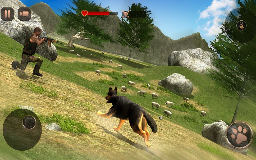 Shepherd Dog Simulator 3D 게임 스크린 샷