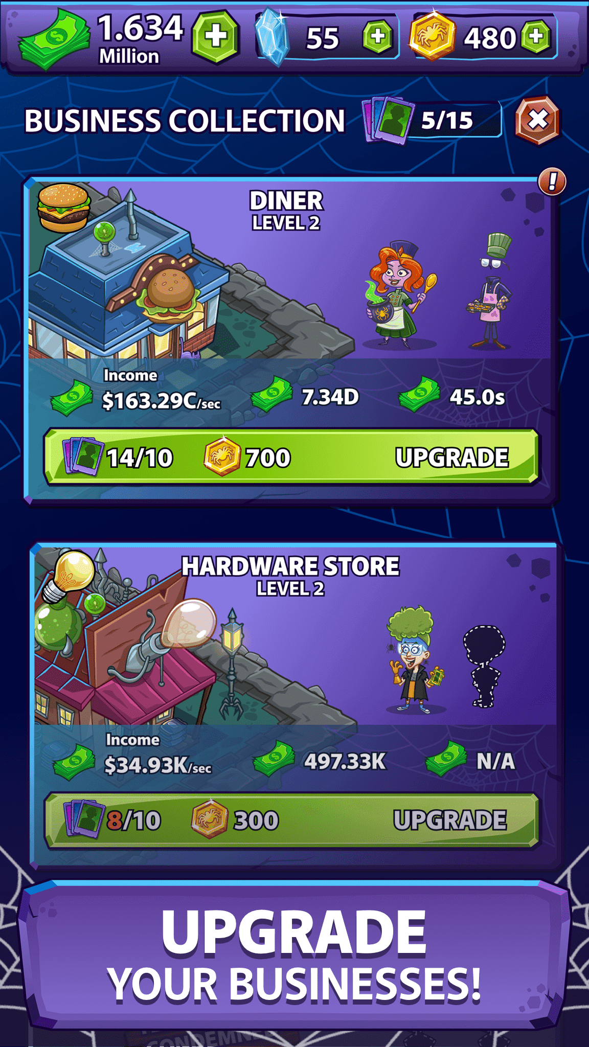 Screenshot 4 of Monster Country Idle Tycoon 