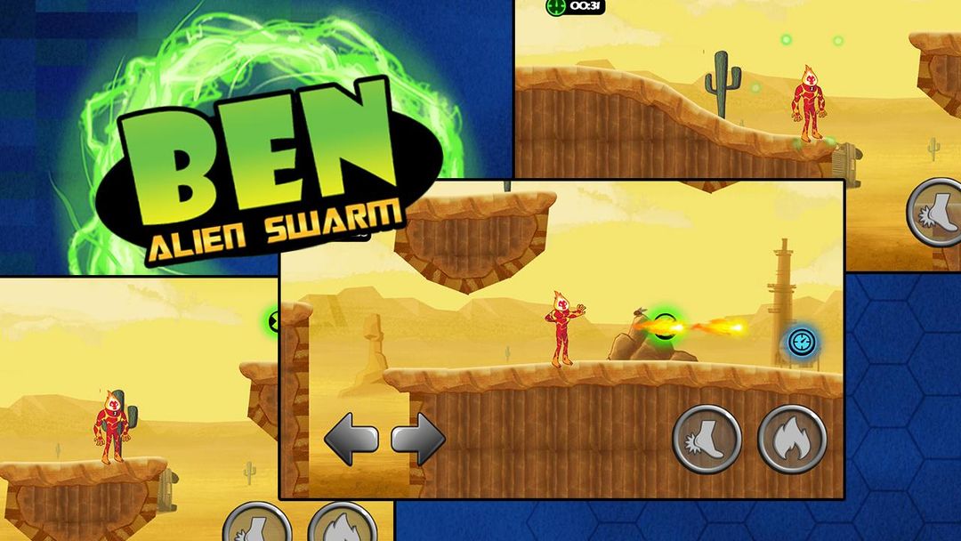Ben Transfrom Alien Timer screenshot game