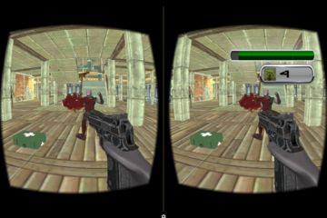 Zombie Shoot Virtual Reality Game Screenshot