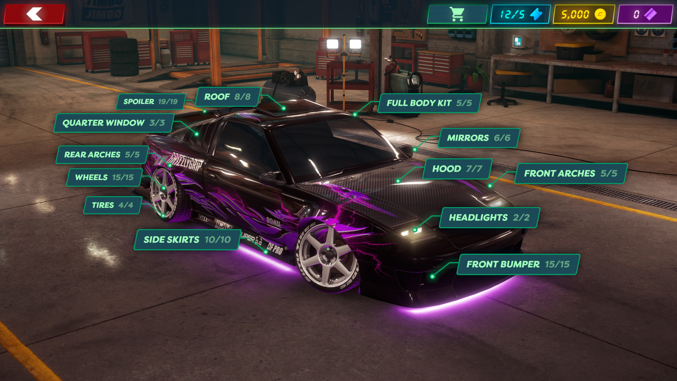 Screenshot of Static Shift Racing
