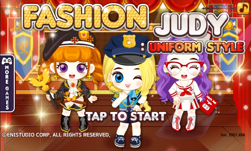 Скриншот игры Fashion Judy: Uniform style