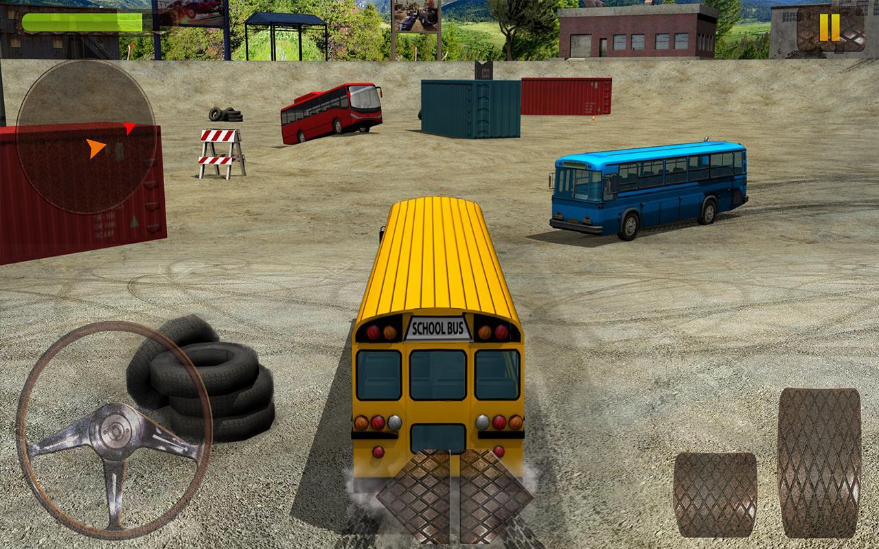Demolition Derby: School Bus ゲームのスクリーンショット