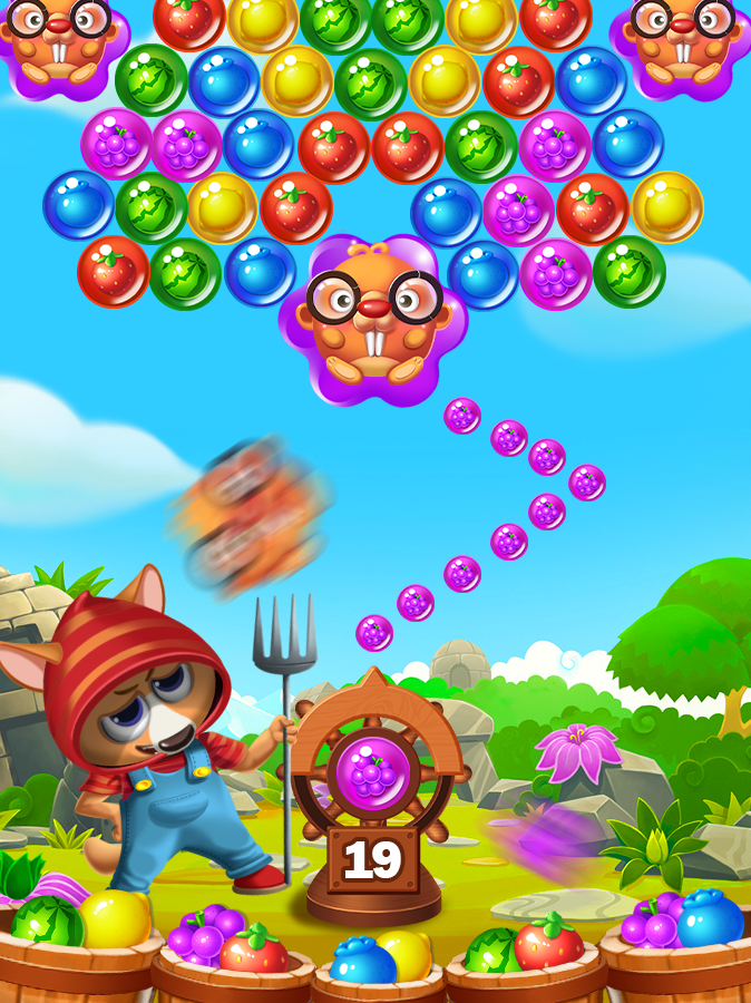 Cat Bubble Time ภาพหน้าจอเกม