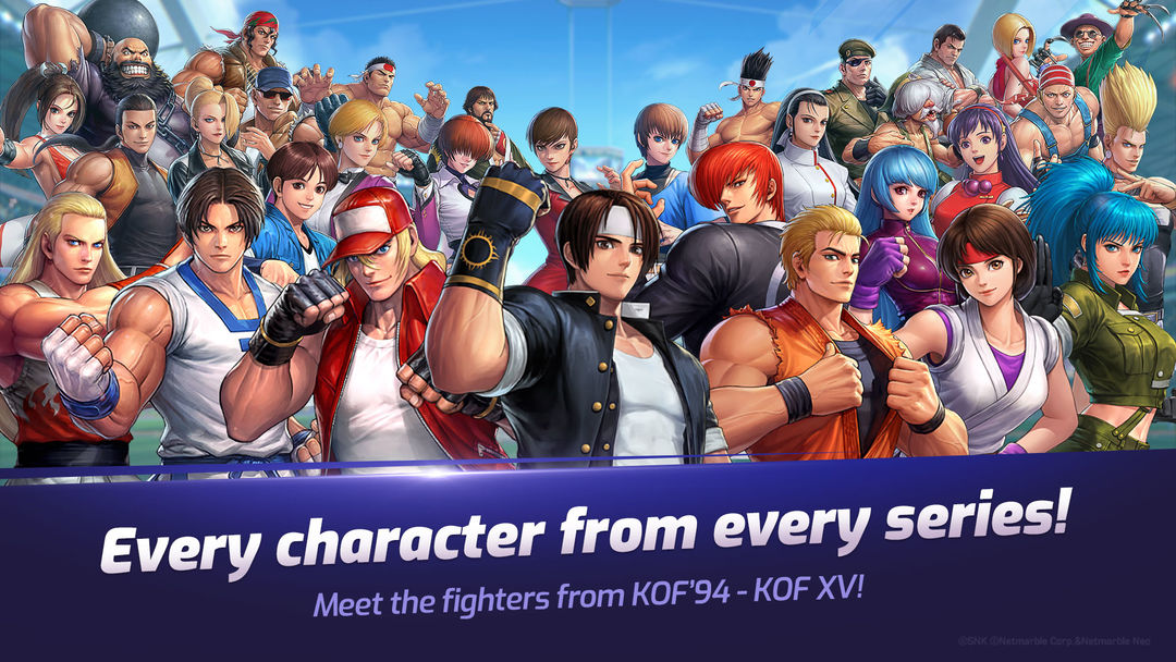 Screenshot of The King of Fighters ALLSTAR