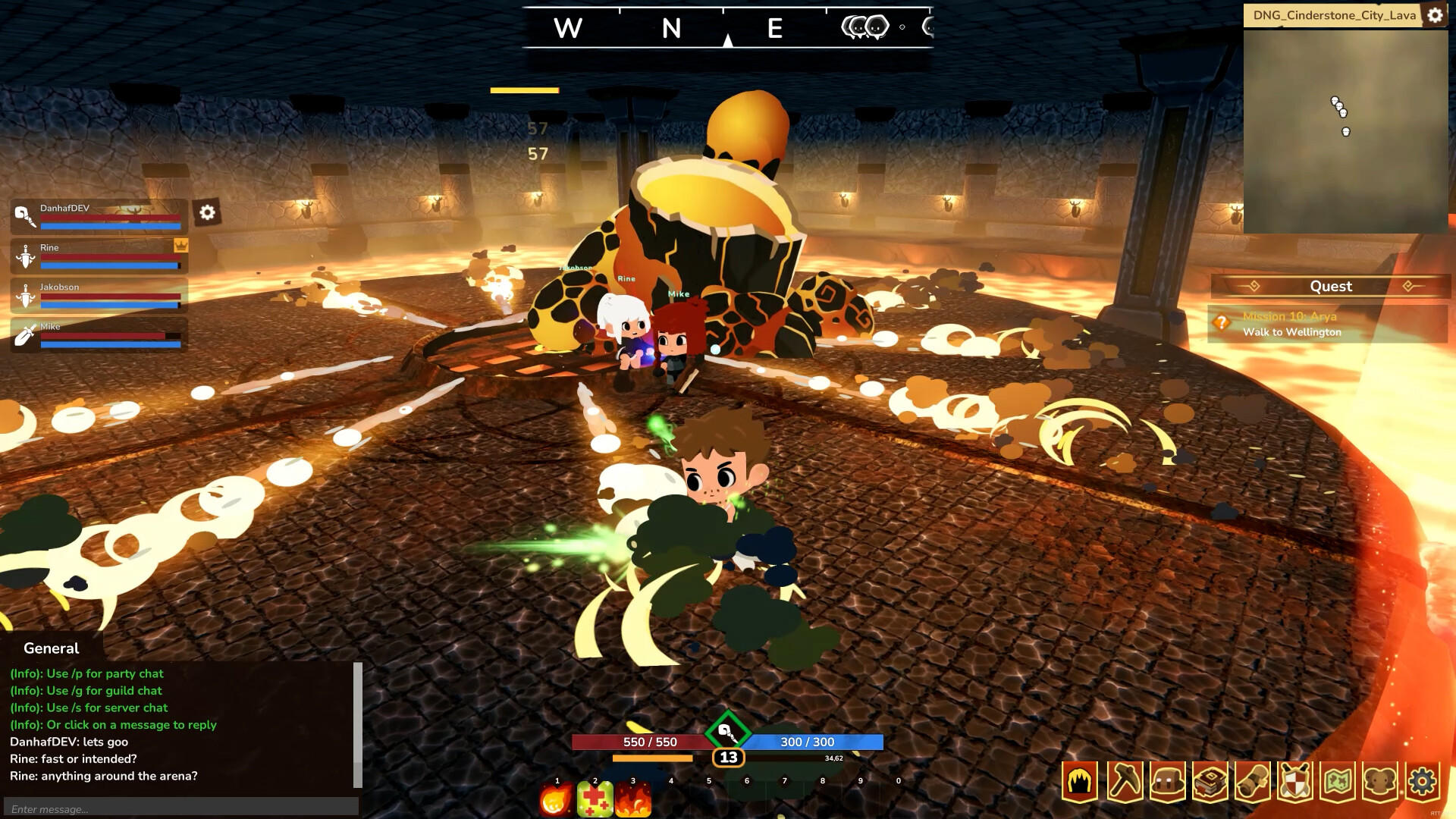 Cinderstone Online 게임 스크린샷