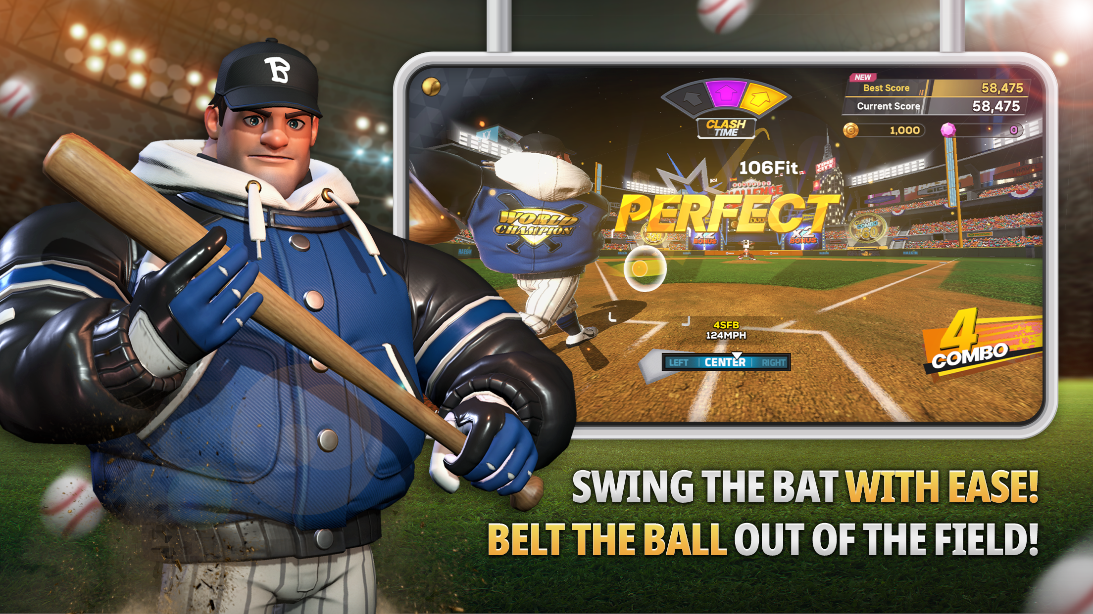 Homerun Clash 2: Legends Derby Game Screenshot