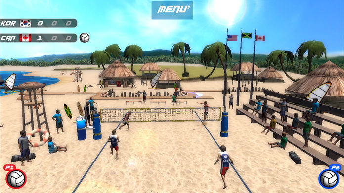 VTree Entertainment Volleyball ภาพหน้าจอเกม