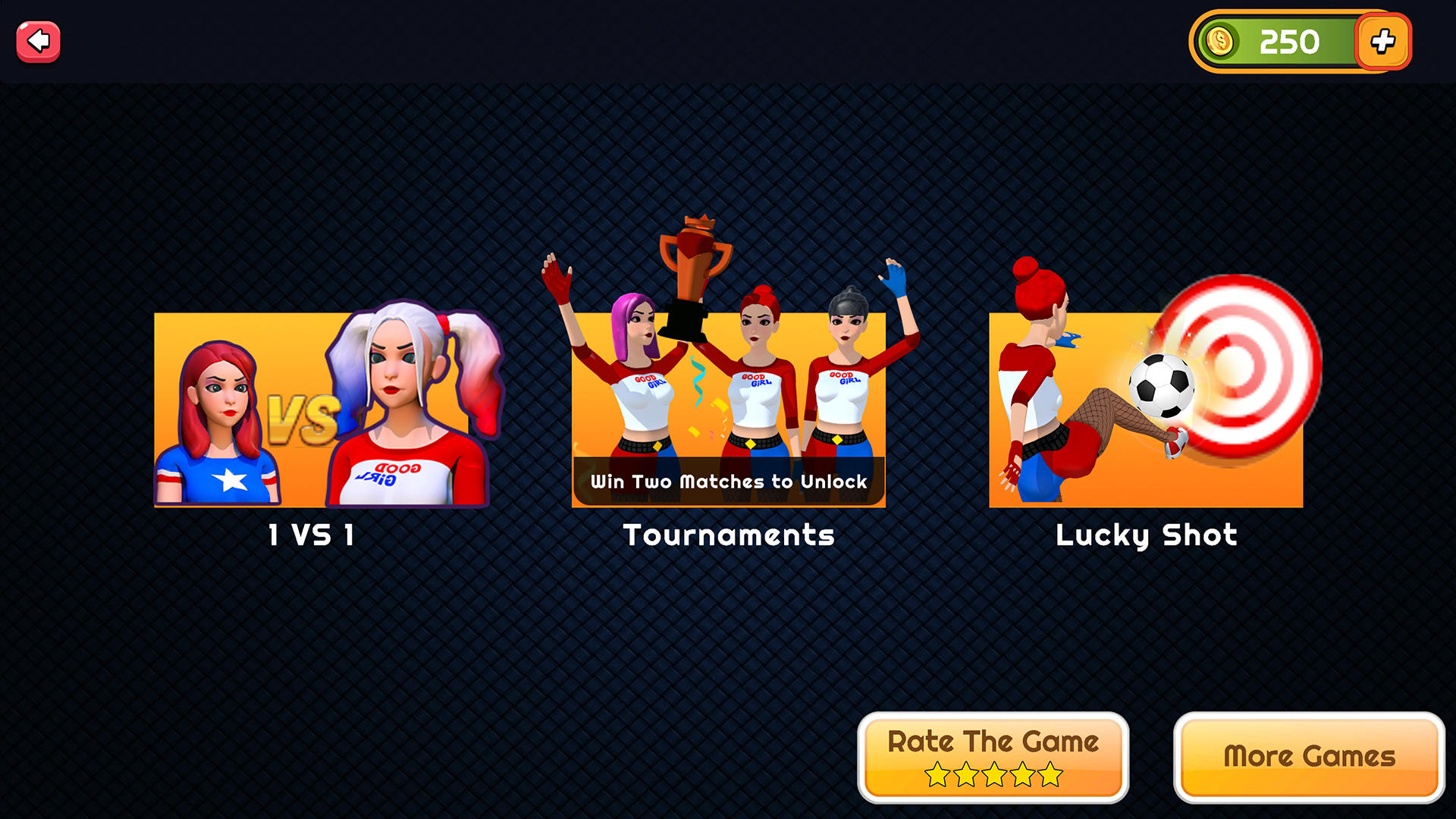 Скриншот игры Women's Football League