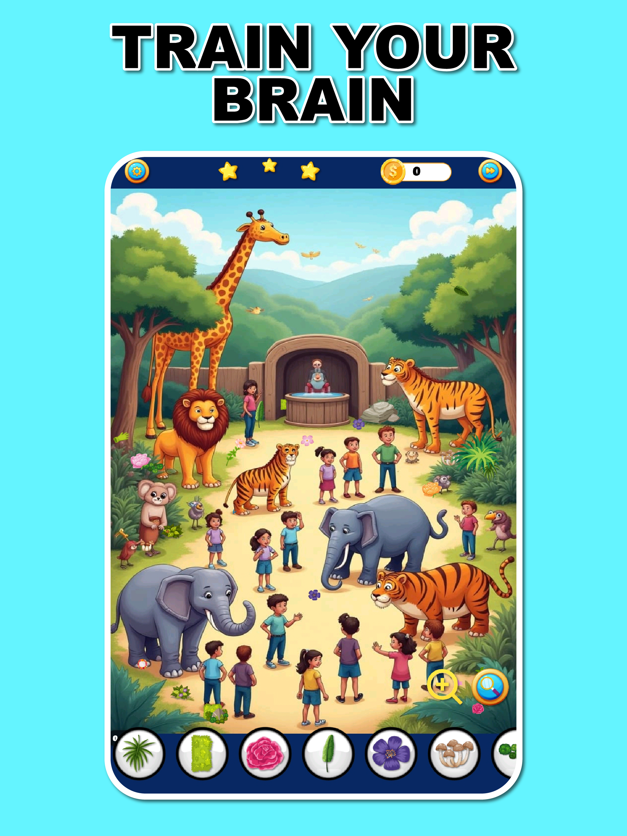 Spot 25 Hidden Objects Game Game Screenshot